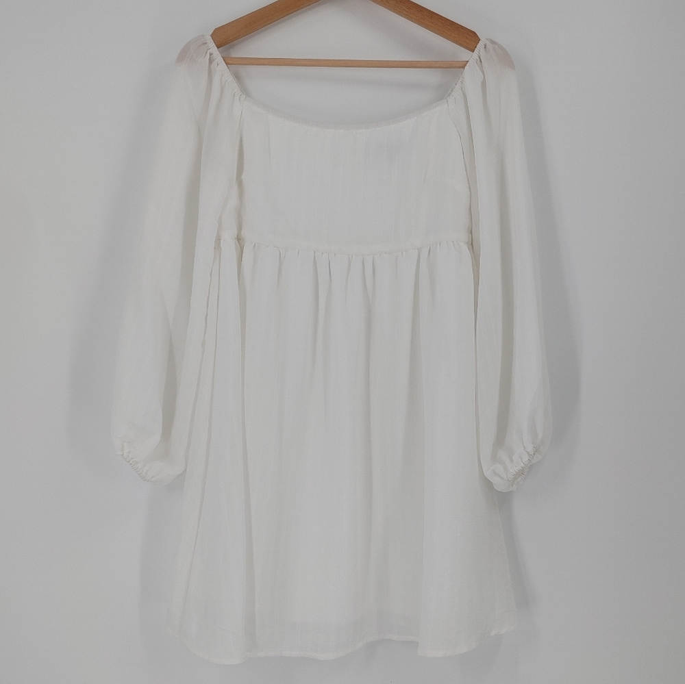 Lulu's White Mini Dress